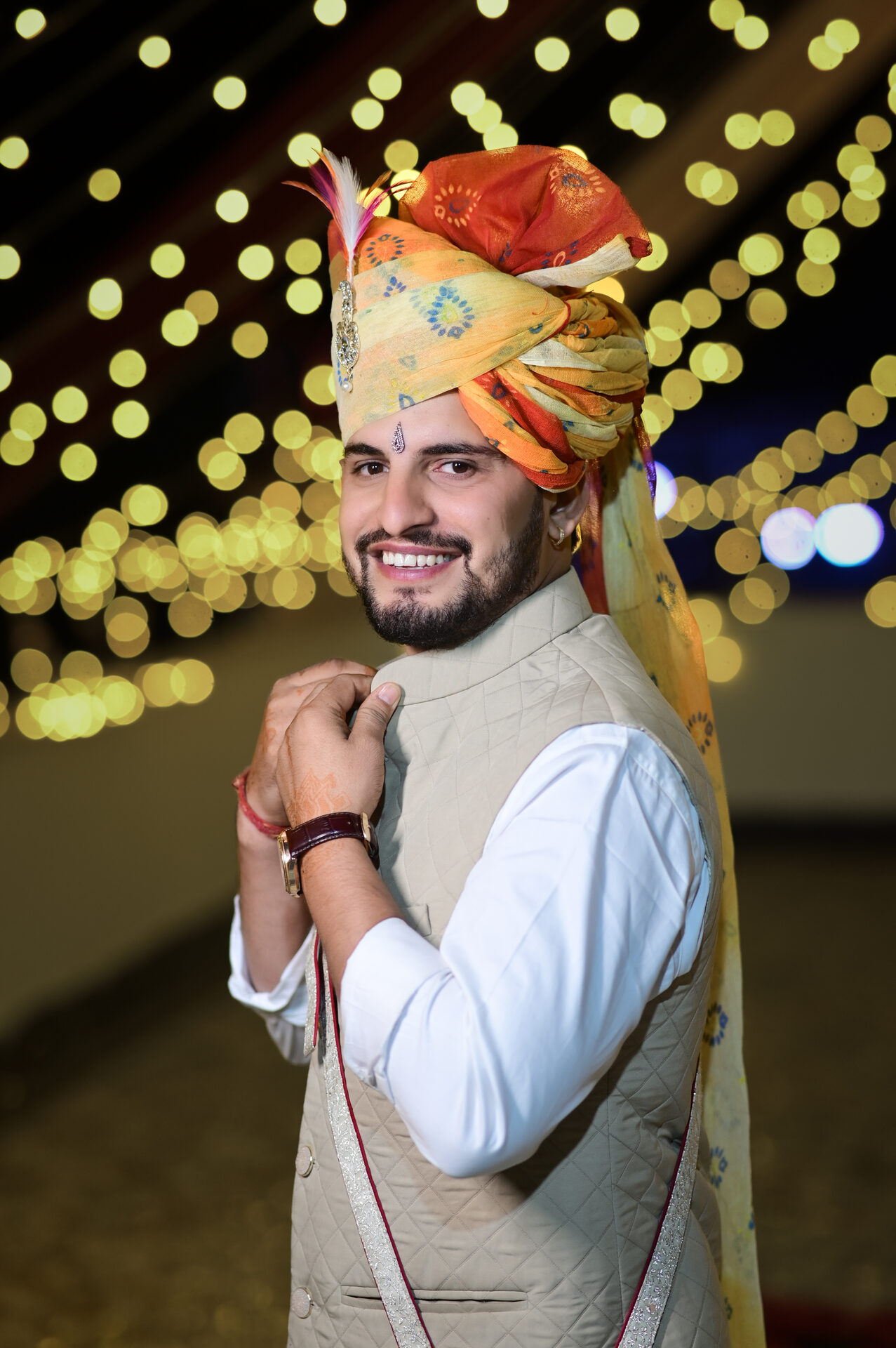 Groom style portrait
